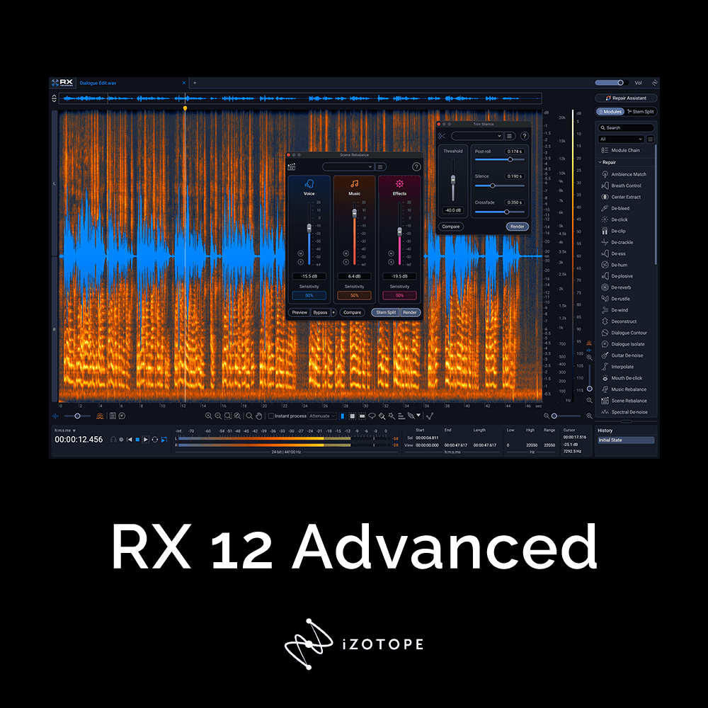 iZotope RX 12 Advanced (Latest Full Version)